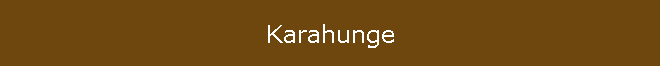 Karahunge